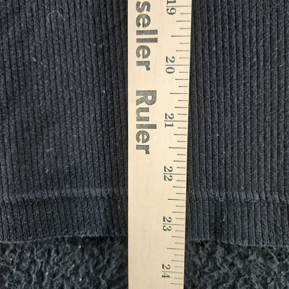 Classic Elements Womens Tank Top Black Size Large Cotton Blend Sleeveless - Picture 4 of 12